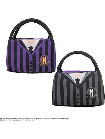 Sac Repas Nevermore Noir & Violet - Mercredi