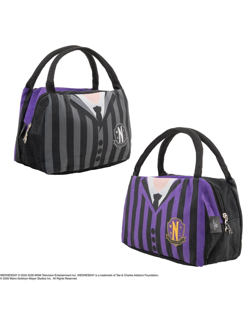 Sac Repas Nevermore Noir & Violet - Mercredi Multicolore - Kiabi
