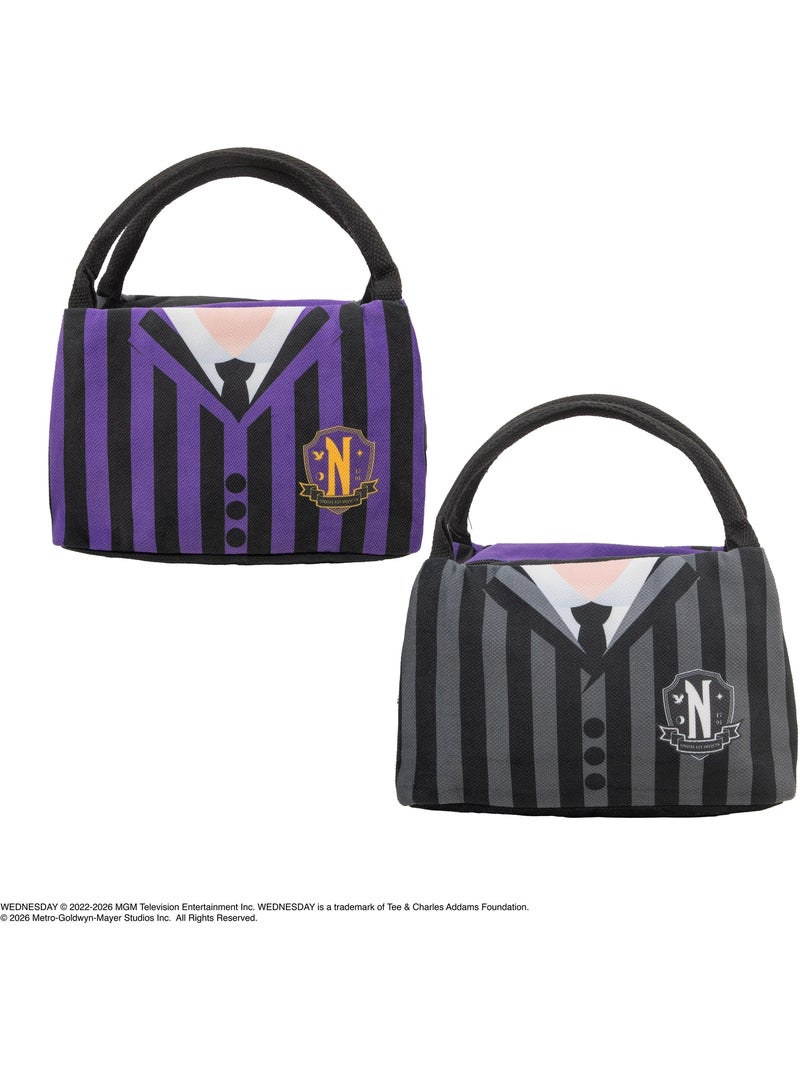 Sac Repas Nevermore Noir & Violet - Mercredi Multicolore - Kiabi