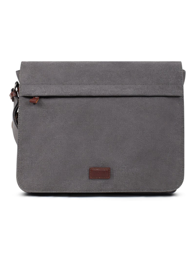 Sac reporter - Tablette & A4 - FAGOLA Gris foncé - Kiabi