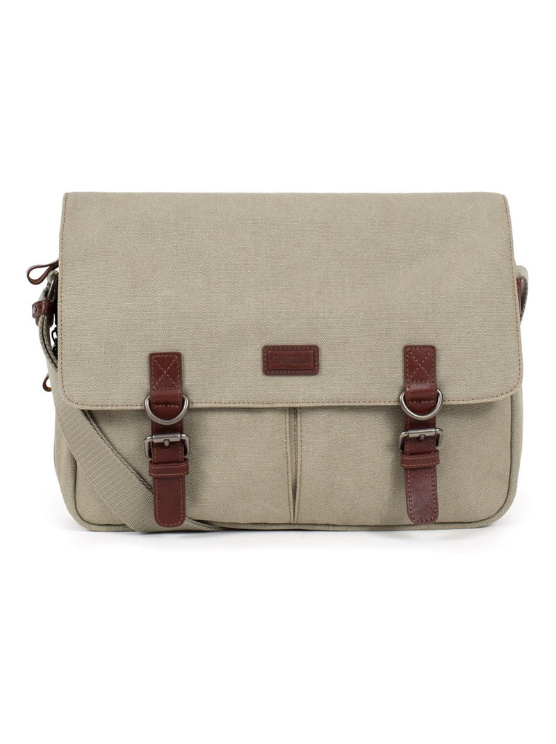 Sac reporter A4 Léo Homme Gris moyen - Kiabi