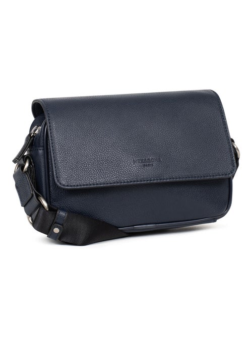 Sac reporter  Cuir CONFORT - Kiabi