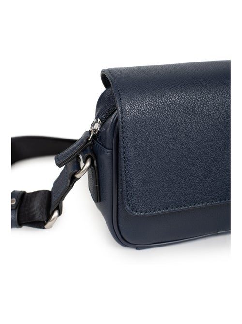Sac reporter  Cuir CONFORT - Kiabi