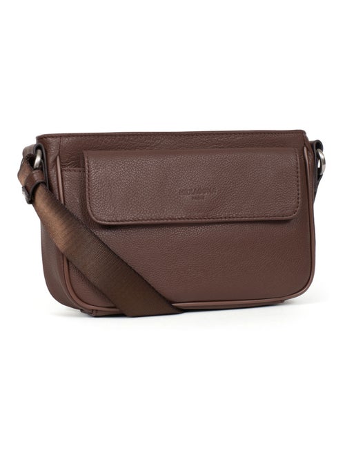 Sac reporter  Cuir CONFORT - Kiabi