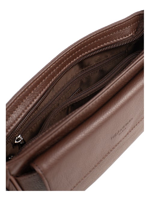 Sac reporter  Cuir CONFORT - Kiabi