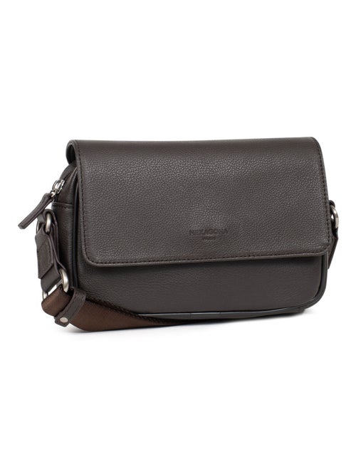 Sac reporter  Cuir CONFORT - Kiabi