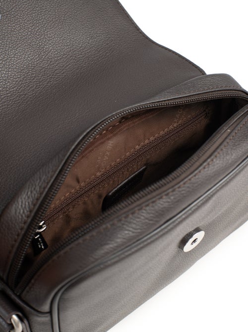 Sac reporter  Cuir CONFORT - Kiabi