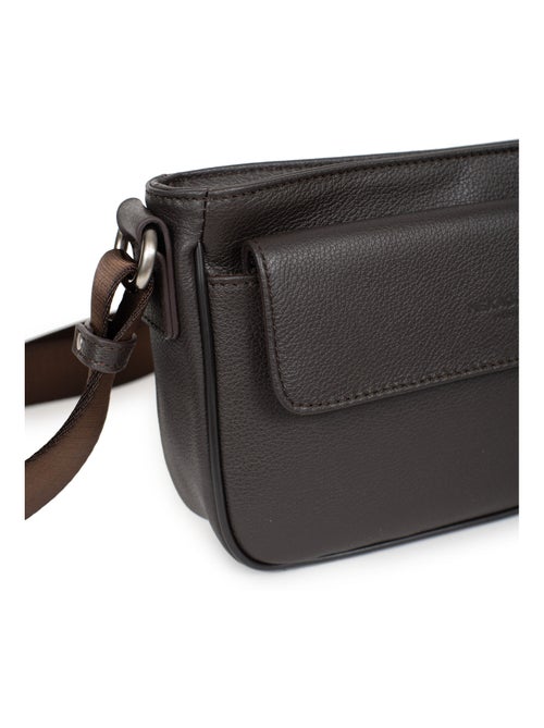 Sac reporter  Cuir CONFORT - Kiabi