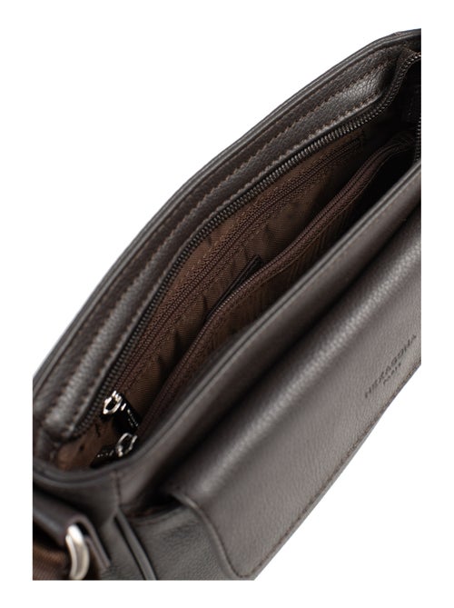 Sac reporter  Cuir CONFORT - Kiabi