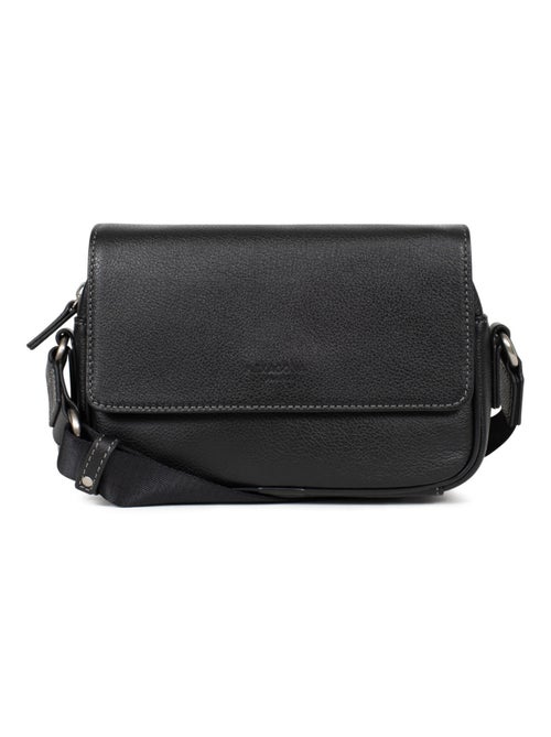 Sac reporter  Cuir CONFORT - Kiabi