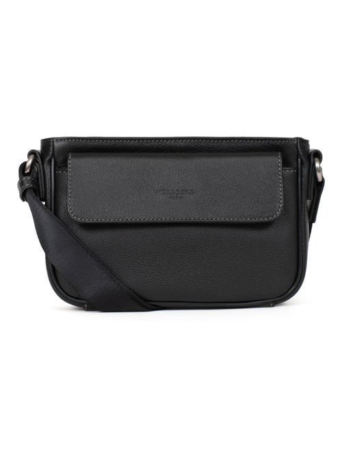 Sac reporter  Cuir CONFORT - Kiabi