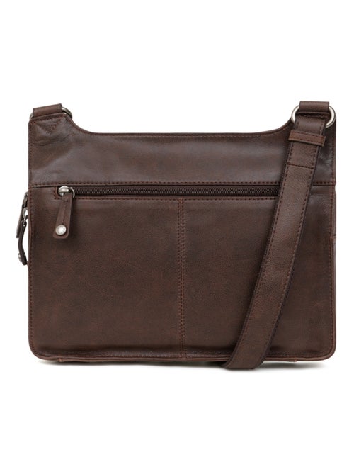 Sac reporter  cuir instinct hexagona - Kiabi