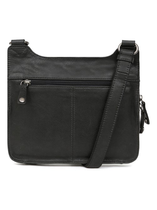 Sac reporter  cuir instinct hexagona - Kiabi