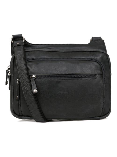 Sac reporter  Cuir INSTINCT - Kiabi
