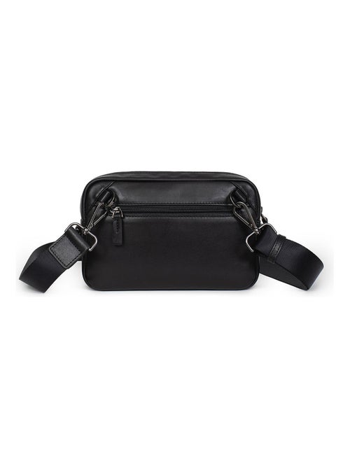 Sac reporter  cuir soft studio hexagona - Kiabi