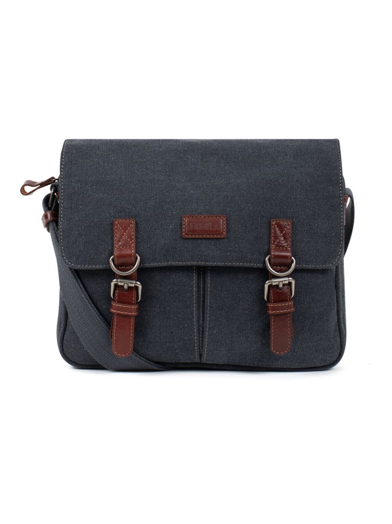 Sac reporter Léo Homme Bleu marine - Kiabi