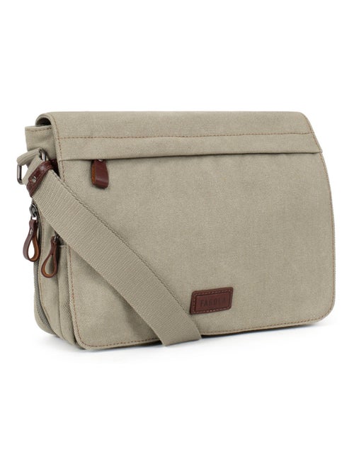 Sac reporter Luc Focus toile  | FAGOLA - Kiabi