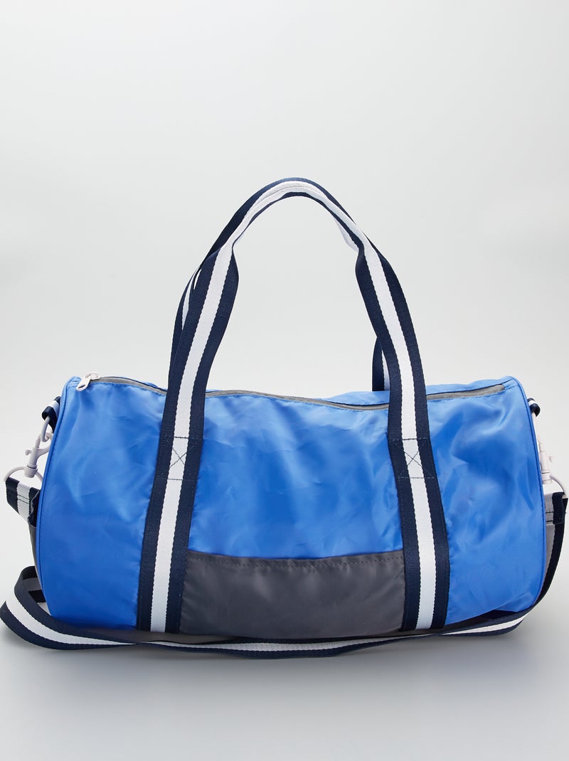 Sac rétro bowling bleu - Kiabi