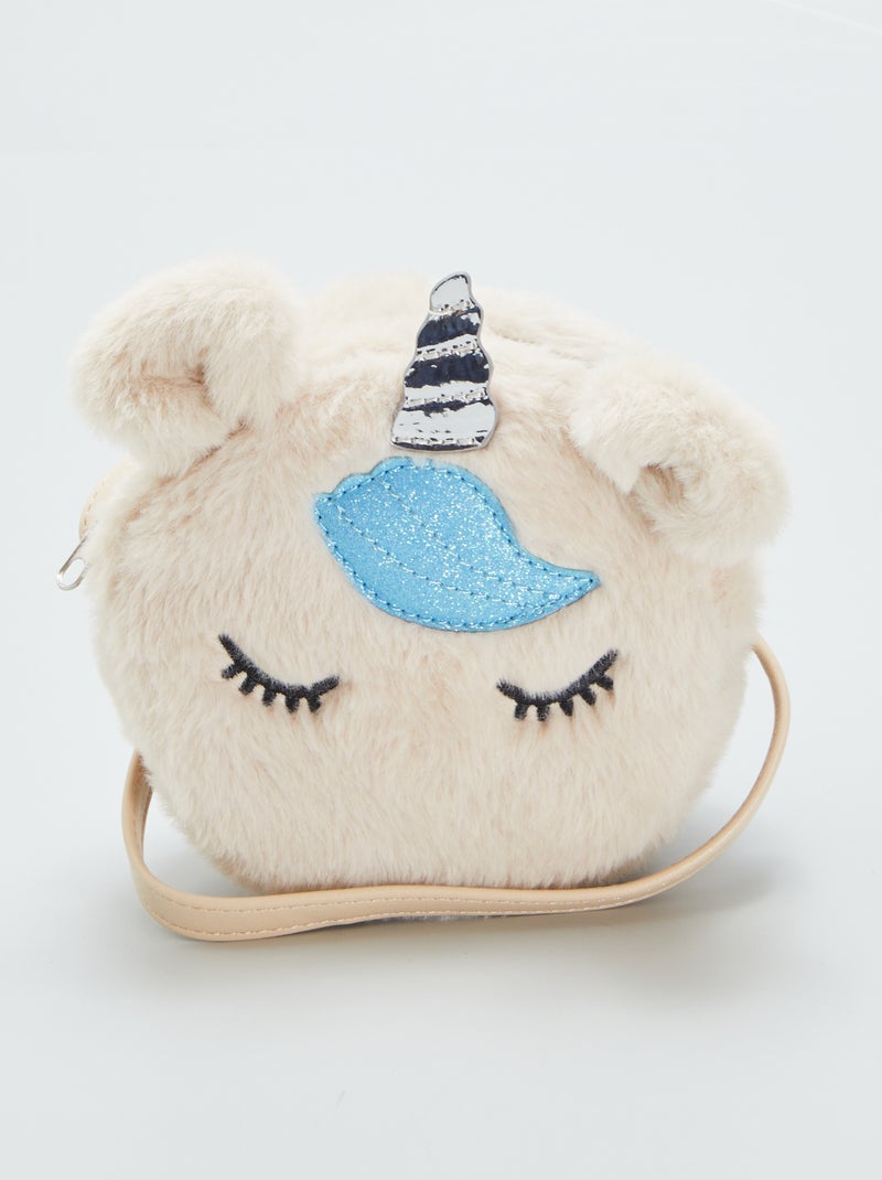 Sac rond 'licorne' Beige - Kiabi