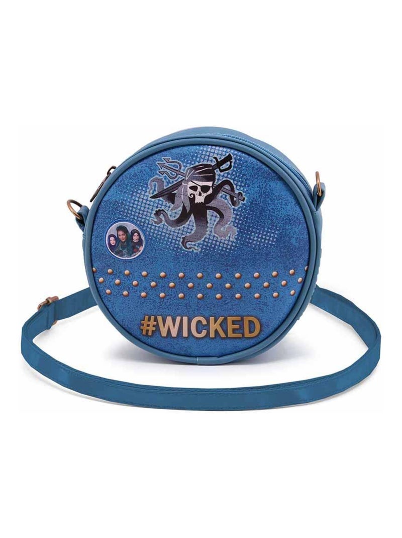 Sac Ronde - Descendants 3 Bleu Émeraude Bleu - Kiabi