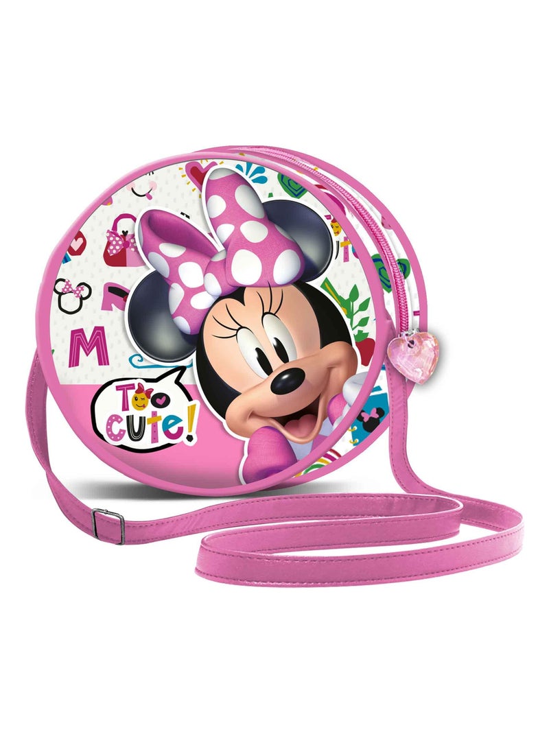 Sac Ronde - Minnie Mouse Too Cute Rose - Kiabi