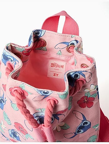 Sac seau avec bretelles et motif Stitch