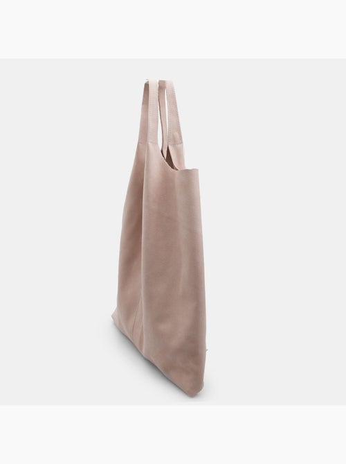 Sac shopper en cuir Bata - Kiabi