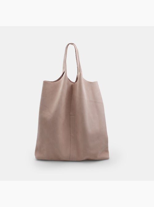 Sac shopper en cuir Bata - Kiabi