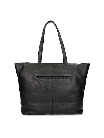 Sac shopper en cuir