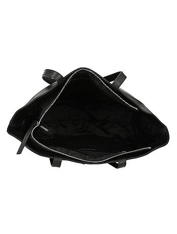 Sac shopper en cuir