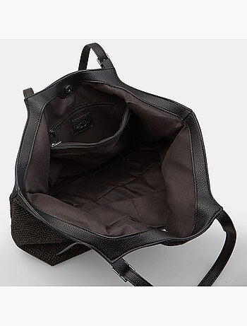 Sac shopper en raphia Bata