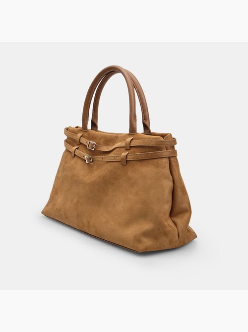 Sac shopping avec double sangle - Kiabi