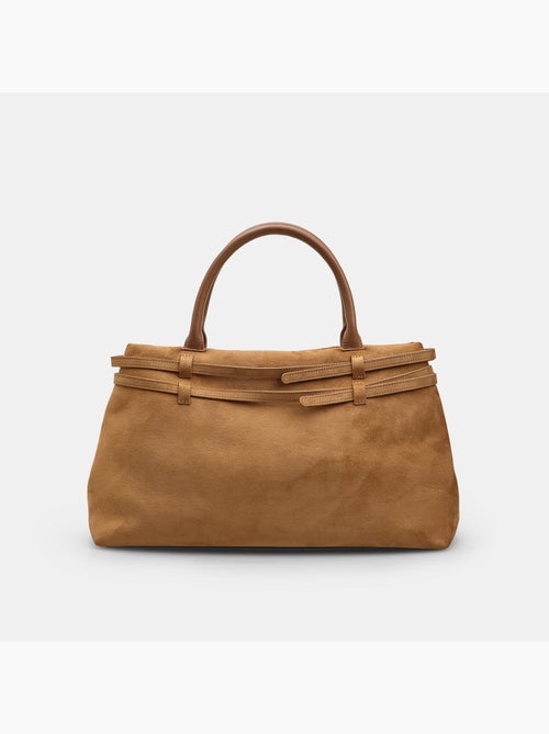 Sac shopping avec double sangle - Kiabi