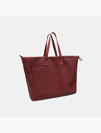 Sac shopping avec texture Bata