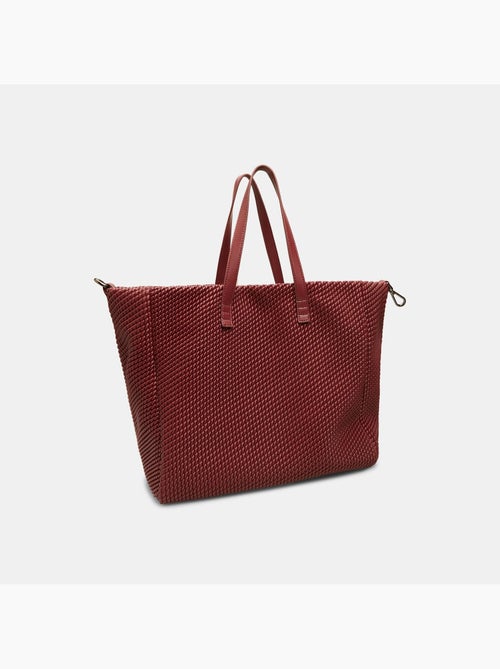 Sac shopping avec texture Bata - Kiabi