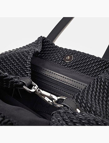 Sac shopping avec texture Bata