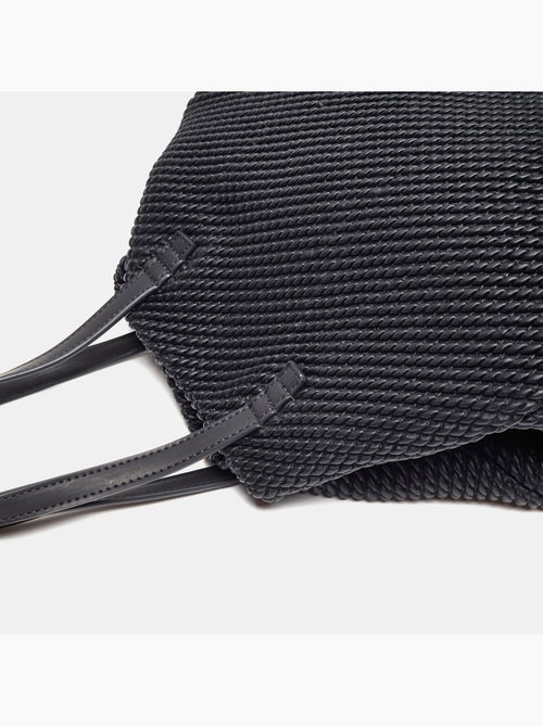Sac shopping avec texture Bata - Kiabi