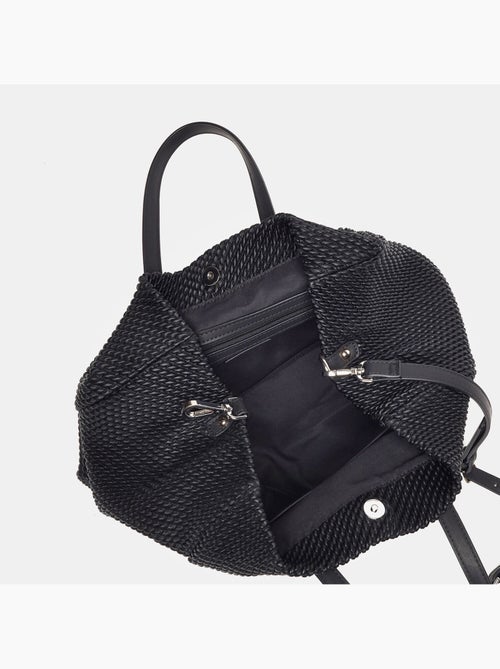 Sac shopping avec texture Bata - Kiabi
