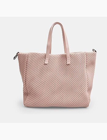 Sac shopping avec texture Bata