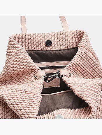Sac shopping avec texture Bata