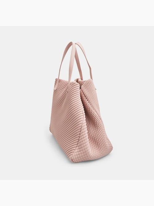 Sac shopping avec texture Bata - Kiabi