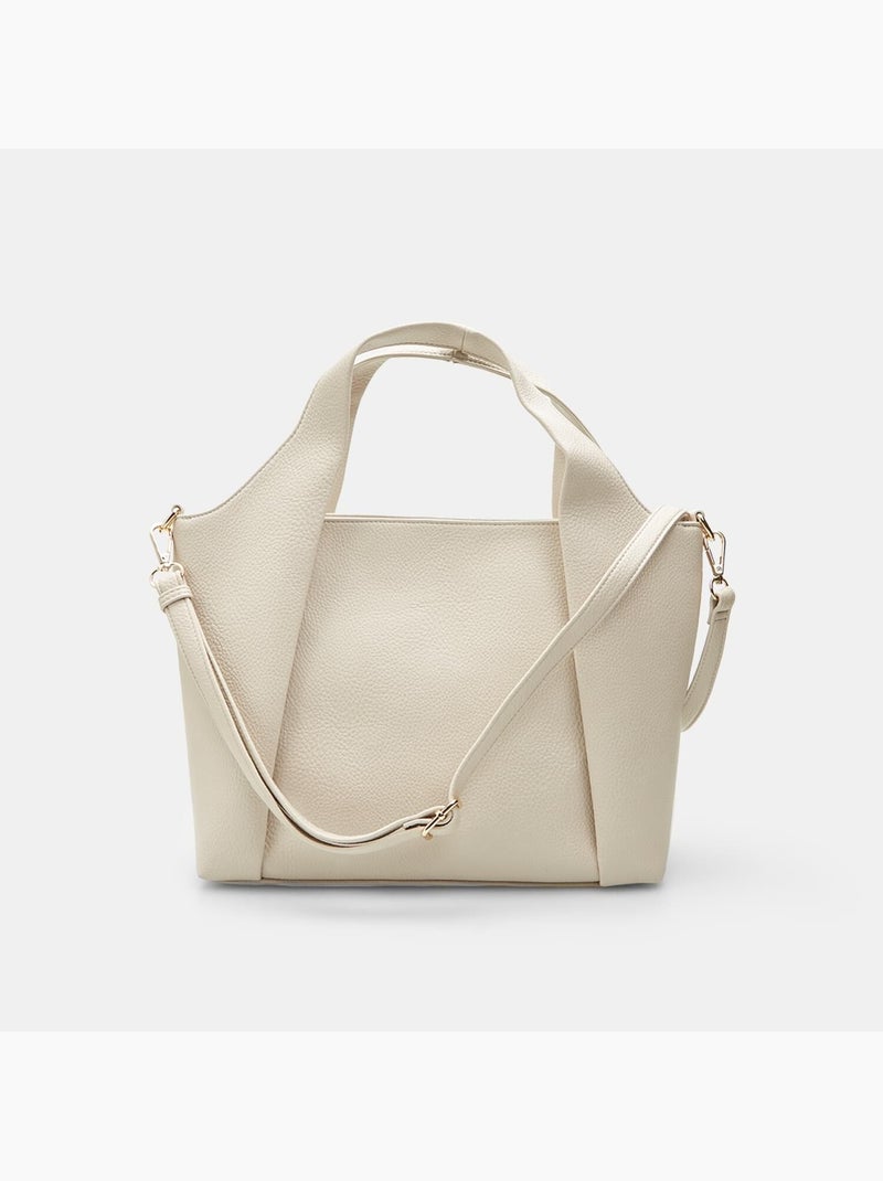 Sac shopping Bata Blanc - Kiabi