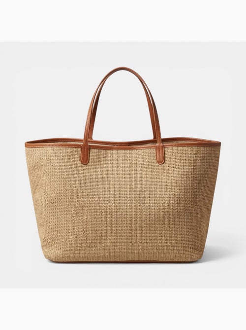 Sac shopping en raphia Bata - Kiabi