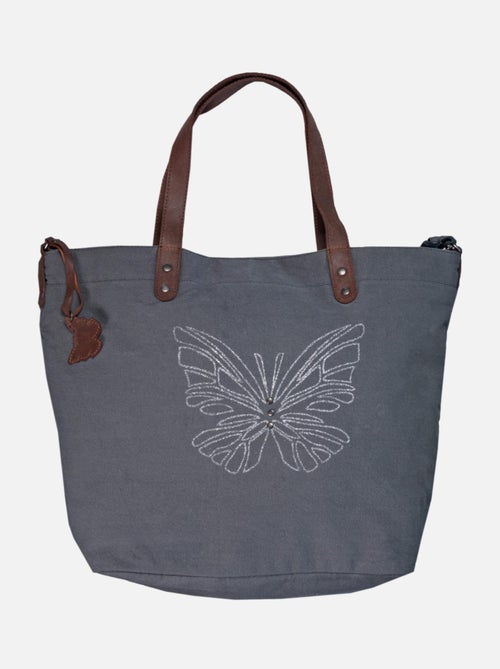 Sac shopping GREENPACK Butterfly – grand cabas imprimé papillons - Kiabi
