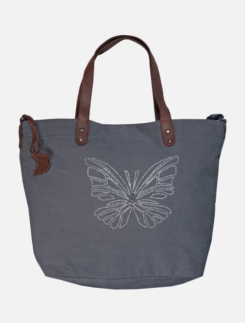 SAC SHOPPING GREENPACK BUTTERFLY - Kiabi