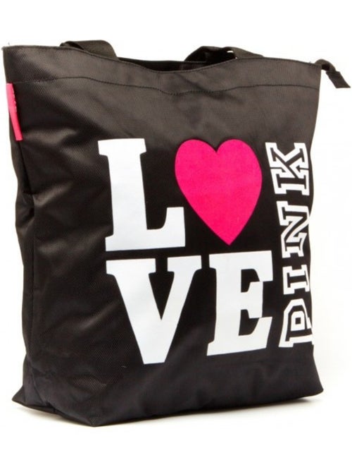 Sac shopping 'love pink' - Kiabi