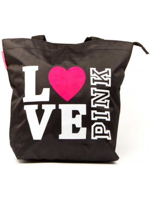Sac shopping 'Love Pink' - Kiabi