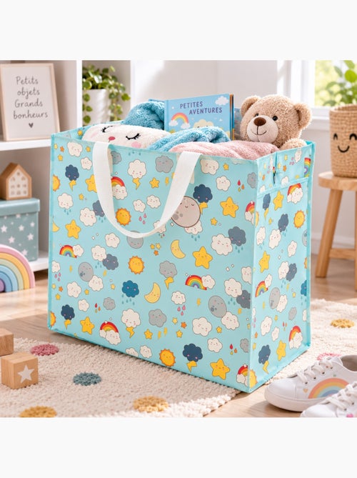 Sac shopping ou sac de rangement hi kawaii - météo - Kiabi