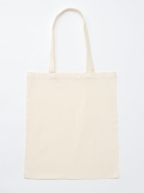 Sac shopping type tote-bag - Kiabi Sac shopping type tote-bag - Kiabi