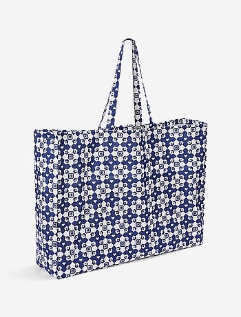 Sac shopping type tote-bag format XXL - Kiabi